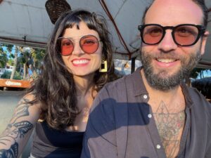 Blair and Joha, Vegan as Tofu, on the About page